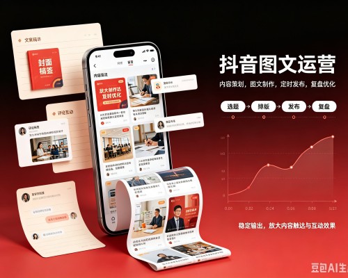 茄子河抖音图文代运营服务